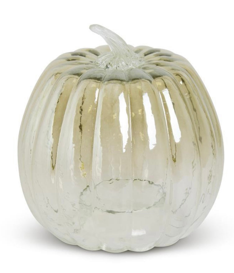 Pumpkin Glass Cloche