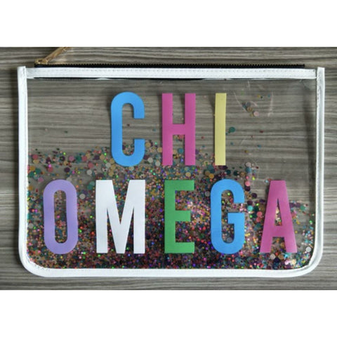 Sorority Confetti Cosmetic Bag