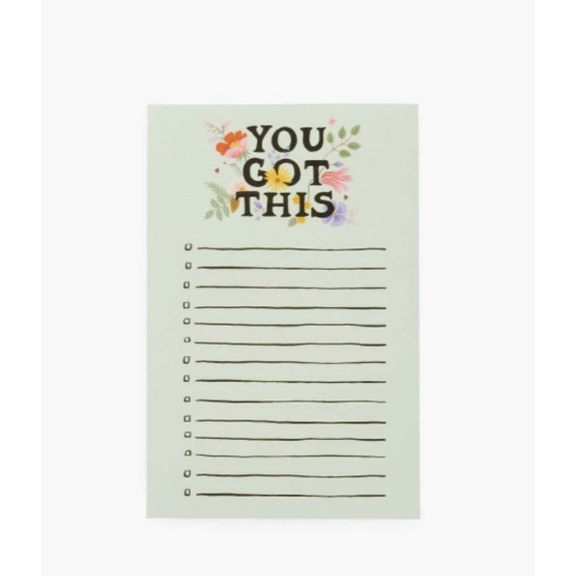 “You Got This” Notepad by Rifle Paper Co.