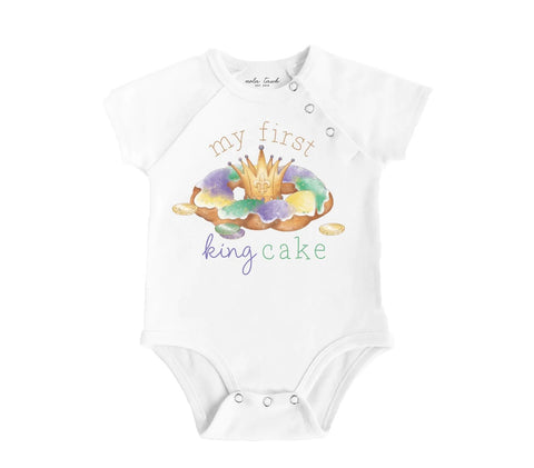 My First King Cake Onesie