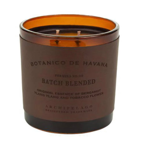 Botanico Havana Leather Press Candle