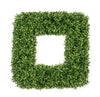 Faux Square Boxwood Wreath