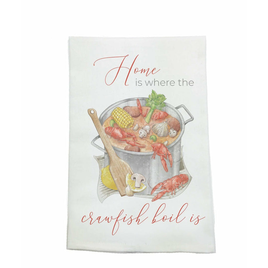 “Home Is Where the Boil” Tea Towel