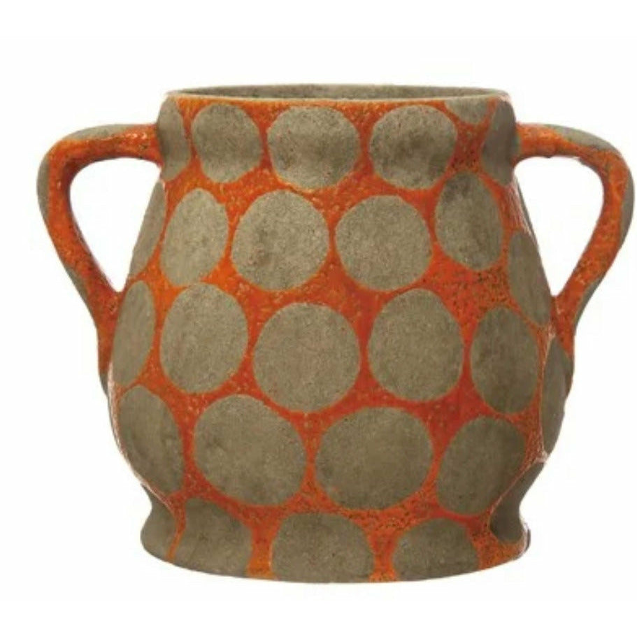 Dotted Terracotta Planter