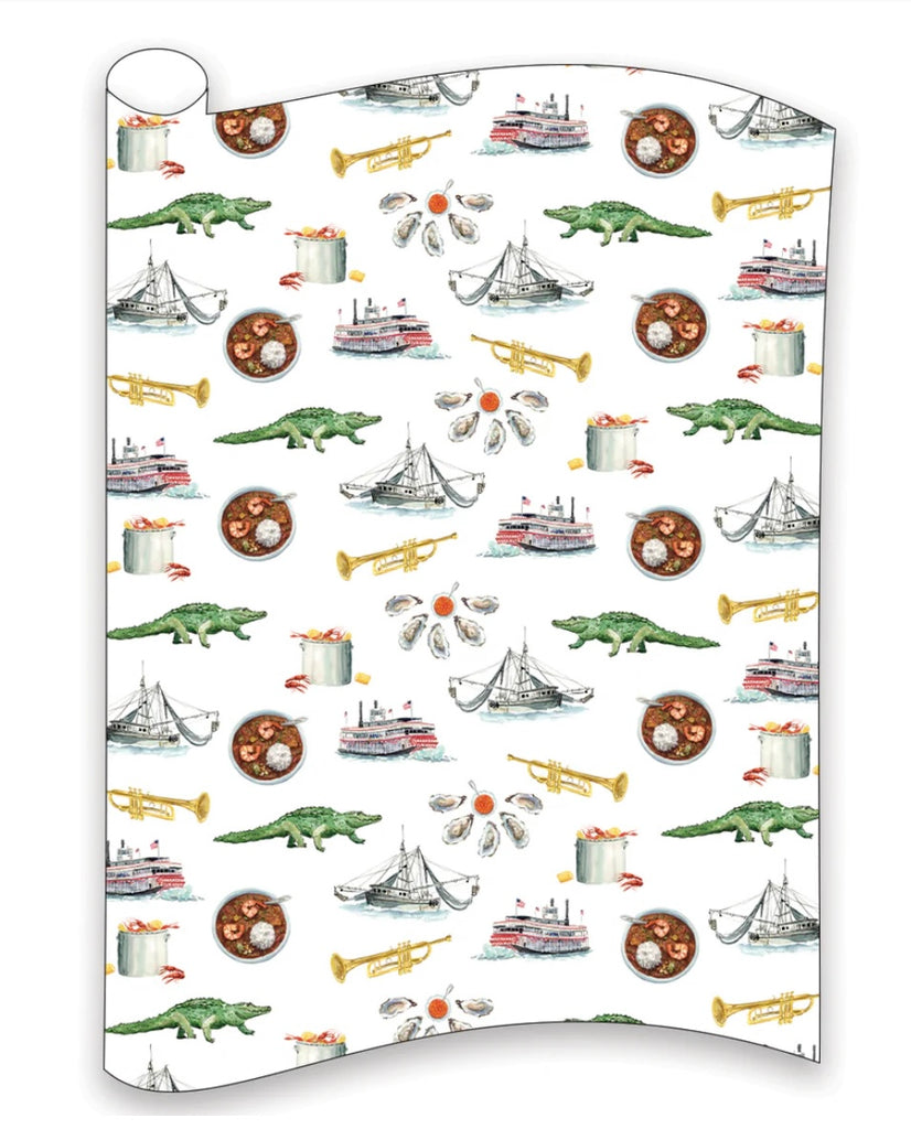 Gulf Print Wrapping Paper