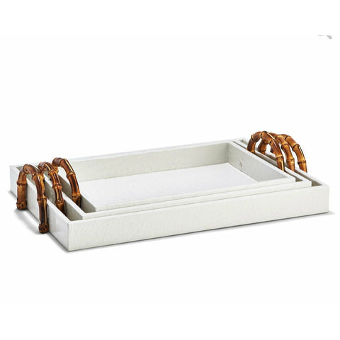 White Crocodile Serving Tray