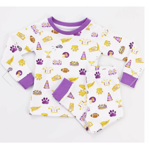 “Let’s Geaux Tigers” Pajamas