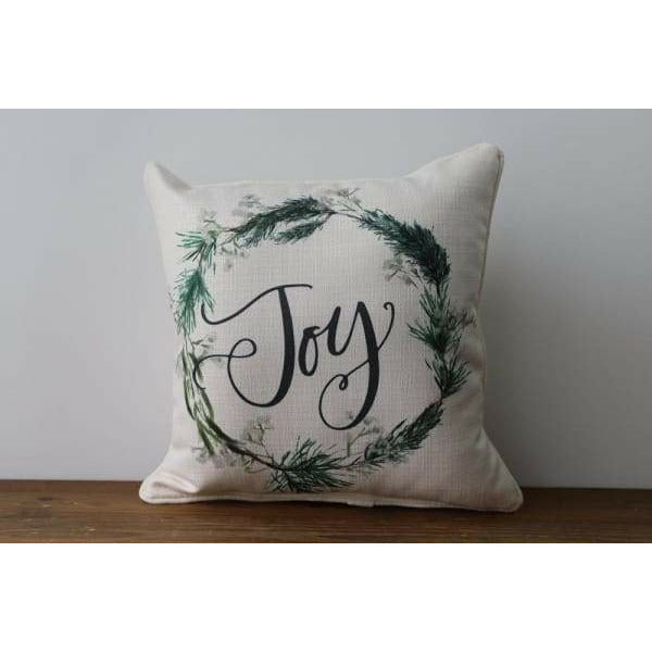 Joy Evergreen PIllow