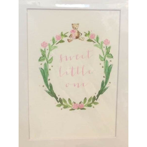 Little One Matted Print Pink