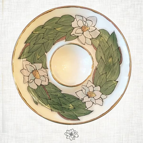 Magnolia Chip And Dip Bowl