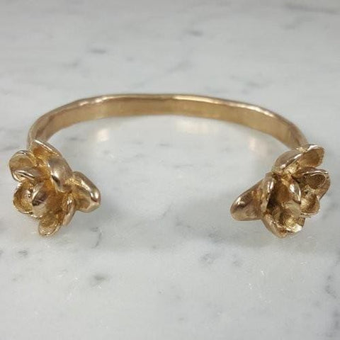 Mimosa Handcrafted Double Magnolia Bracelet