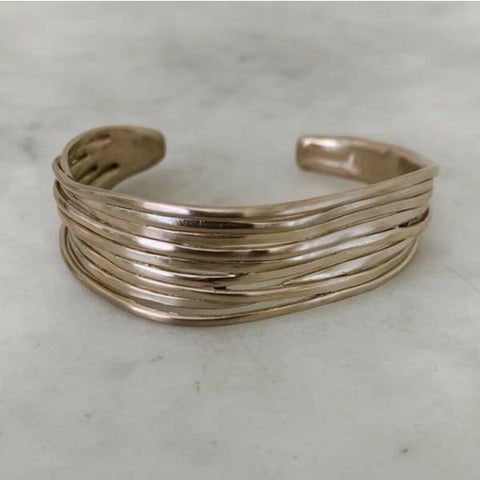 Mimosa Handcrafted Loblolly Pine Needle Cuff Bracelet