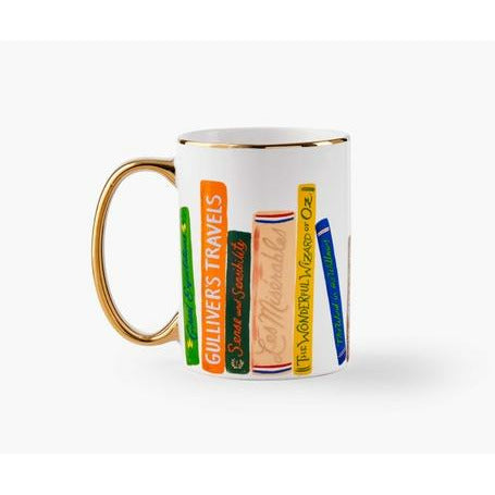 Porcelain Book Mug