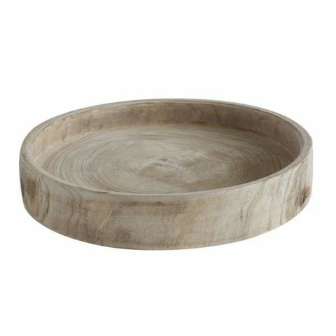 Paulownia Wood Hand Carved Tray