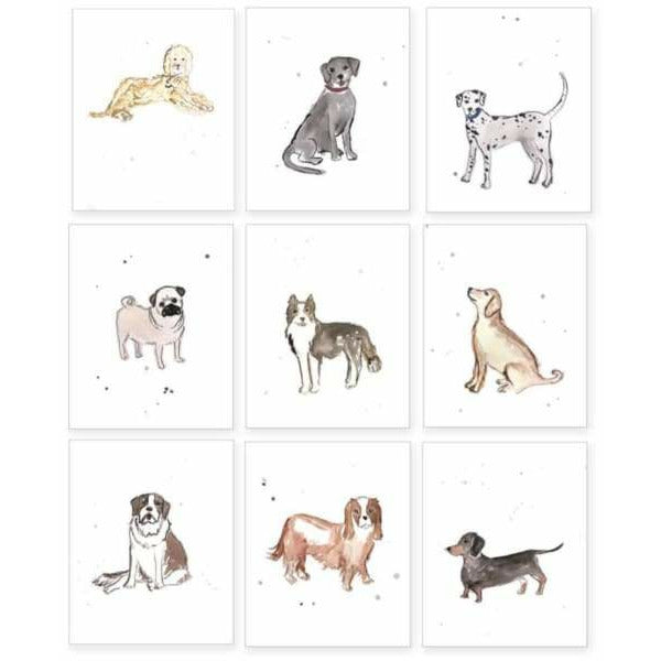 Puppy Dog Nursery Prints