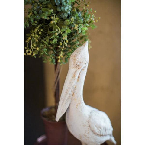 Resin Rustic Pelican - Home Decor