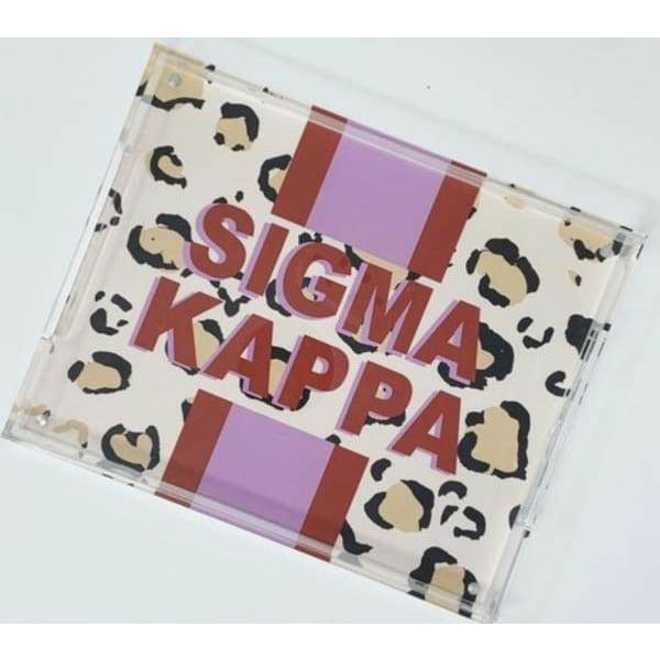 Sorority Acrylic Tray