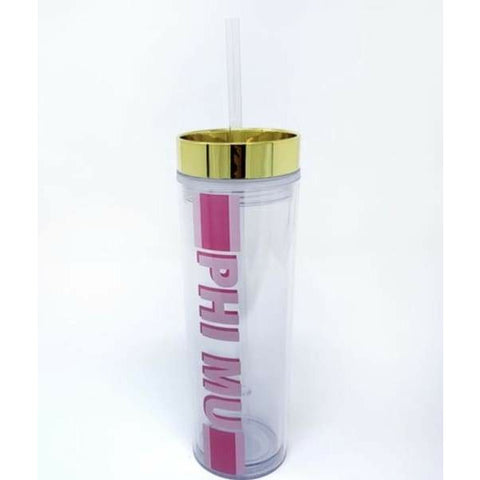 Sorority Water Bottle - Phi Mu