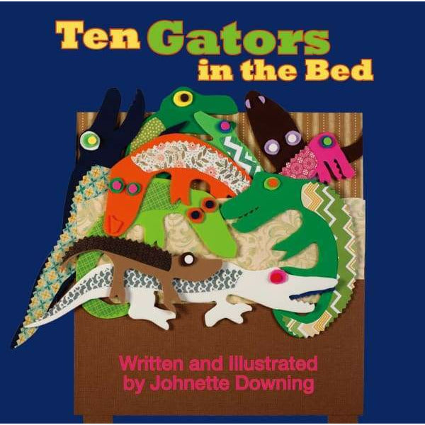 Ten Gators in the Bed Book