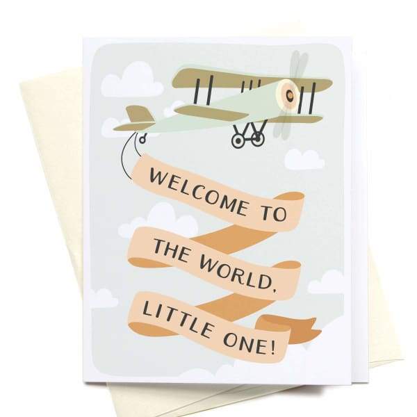 onderkast studio - Welcome to the World Little One! Greeting Card